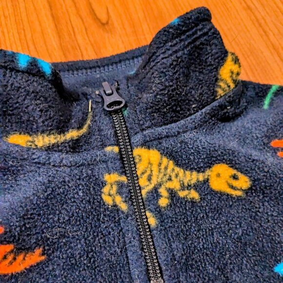 NEW 18-24 Months The Children's Place Mock Turtle Neck Half Zip Fleece Sweater - Picture 2 of 3